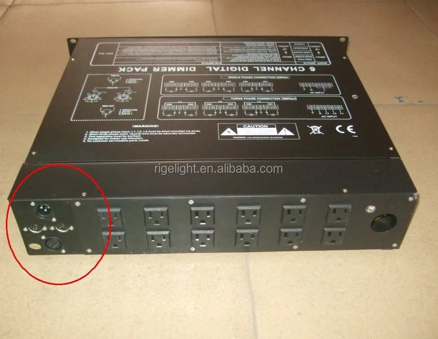 6 Channel Light Digital Dmx Dimmer Pack Buy Dmx Dimmer 220v,6 Channel
