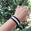 Zooying 3colors pure hand-woven Cotton rope bracelet