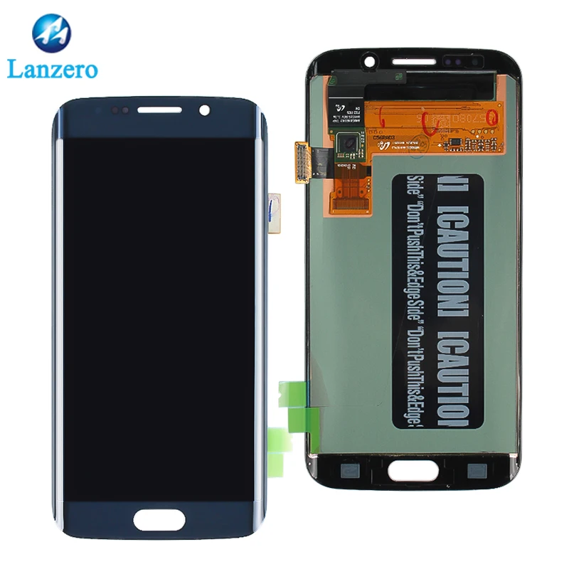 

lcd with frame For Samsung S6 edge for samsung galaxy s6 edge phone Lcd Screen Display, Blue/ white / gold