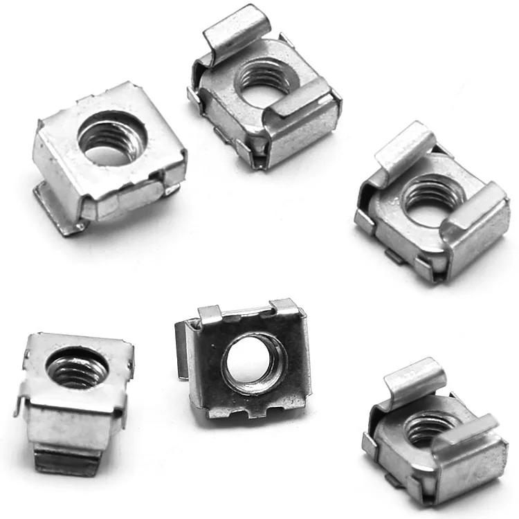 Square Din Standard For Captive Cage Nut With Zinc Surface Treatment Buy Cage Nut,Captive Nut
