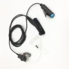 RISENKE Air Tube Earpiece Headset for MTP850 MOTOTRBO XPR-6550 XPR-7580 APX-4000 Acoustic APX-6000 APX-8000 SRX 2200 ham radio