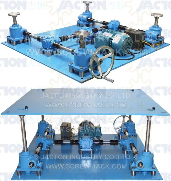 Reliable And Versatile Automatic Self Lock Acme Screw Jack Lifting Platform For Pushing Or