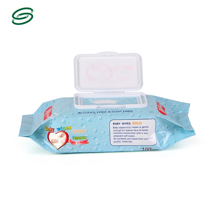 Baby Wet Wipe Pouch Travel Wipes Case Reusable Refillable Wet