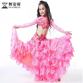 Wuchieal Children Stage Belly Dance Costumes For Kids Competition - Buy ...