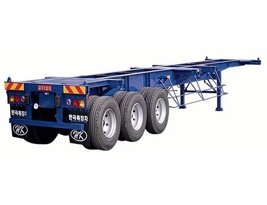 20FT 40 FT Container Trailer 2 Axles / 3 Axles Flatbed Trailer for Sale