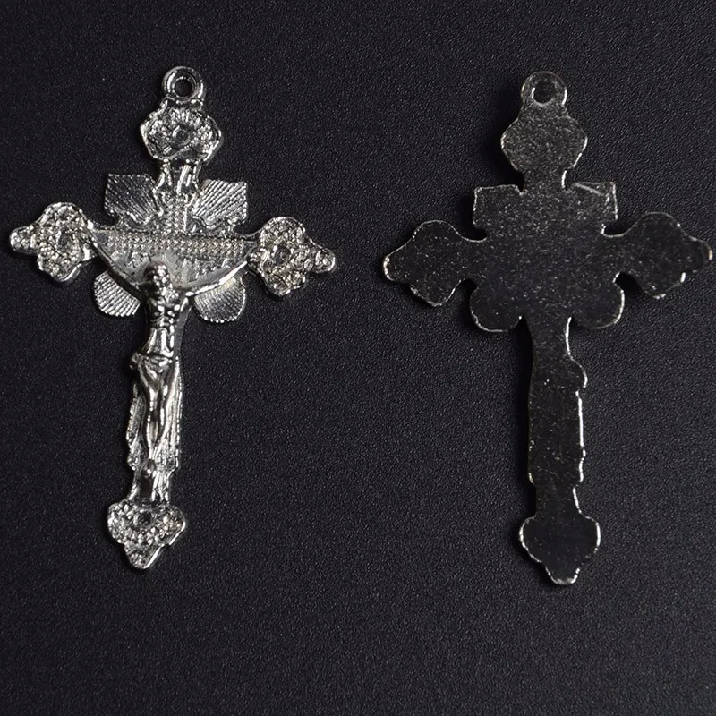 Factory Custom Catholic Crucifixes Cross Flared Edge Crucifix Papal ...