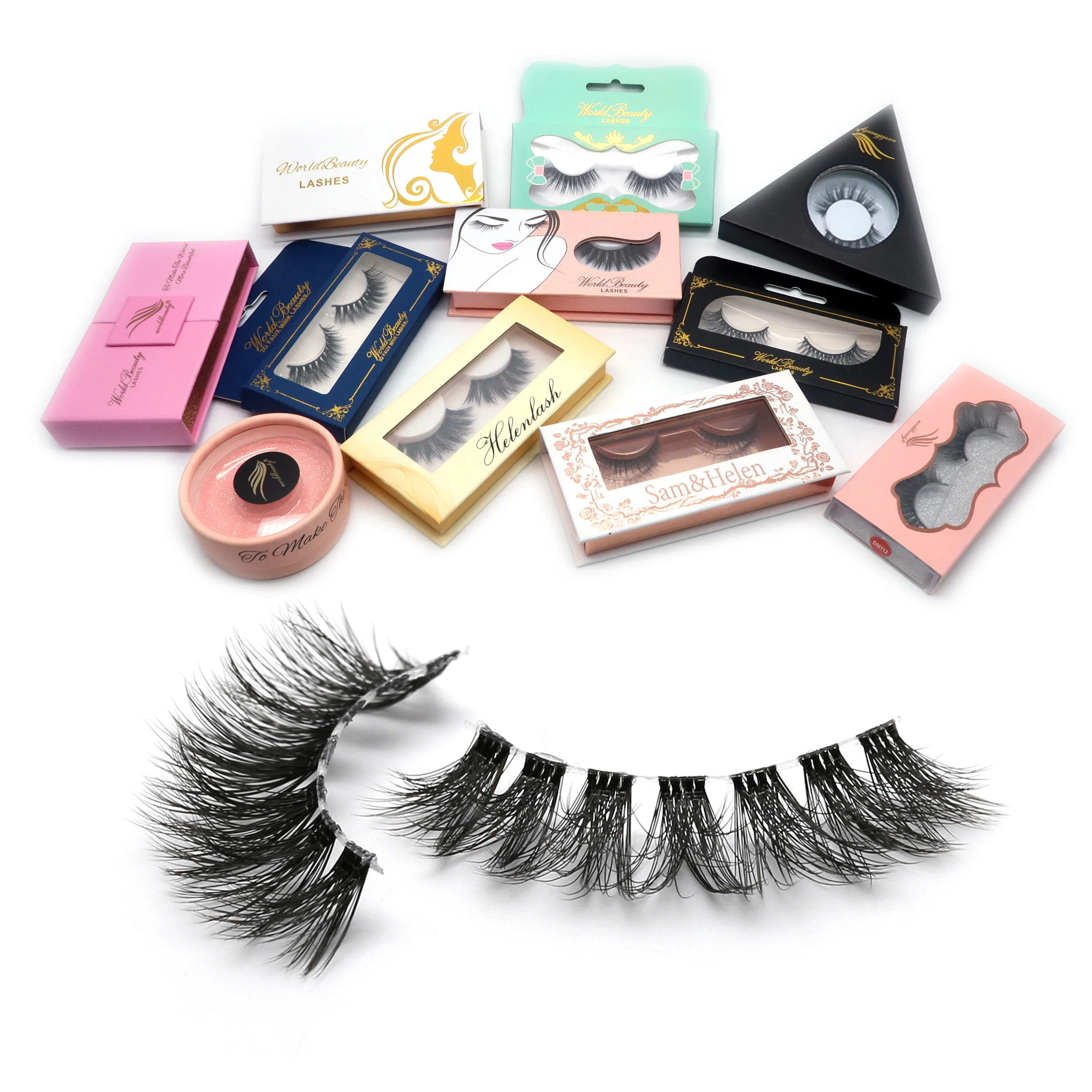 

Worldbeautylashes Wholesale Eyelash Faux Mink Eyelashes, N/a