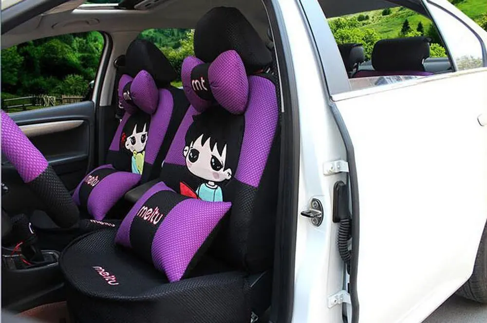 Buy 20pcs Set New Luxury Cartoon Lover Seat Covers For Cars