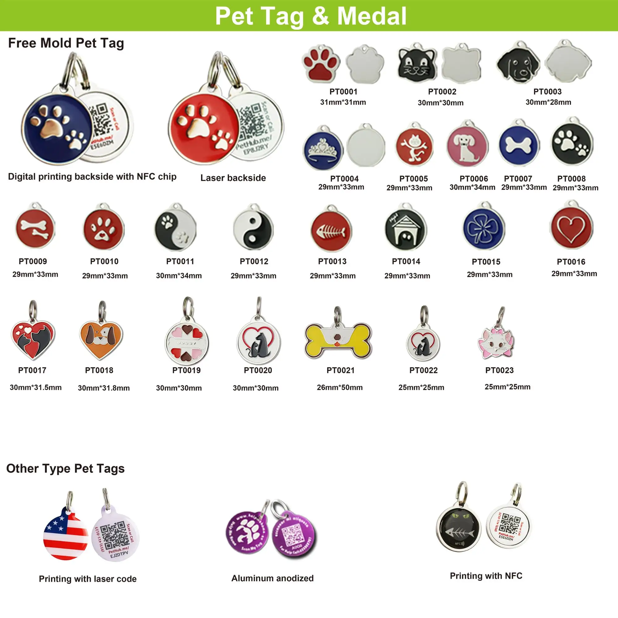 Customized Nfc Qr Code Dog Id Tag Buy Qr Code Pet Id Tag,Pet Id Tag