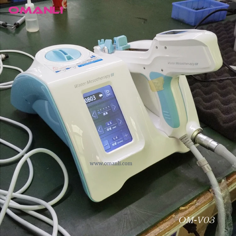 

OM-V03 Vital injector for anti-aging beauty device mesogun injector water mesotherapy, Blue