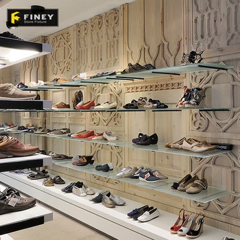 Retail Shoe Shelf Display For Shops 
