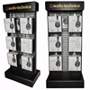Double Side Grid Wall Metal Material Hook Hanging Flooring Headphone Display Stand