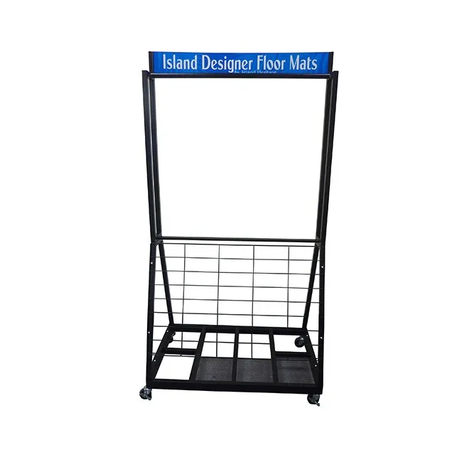 Metal Carpet Floor Mat Display Stand Rug Display Rack For Sale - Buy ...