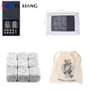 Exclusive Whiskey Stones High Cooling Technology - Reusable Ice Cubes -Wine Set Best Man Gift with Slate Coaster whiskey stones