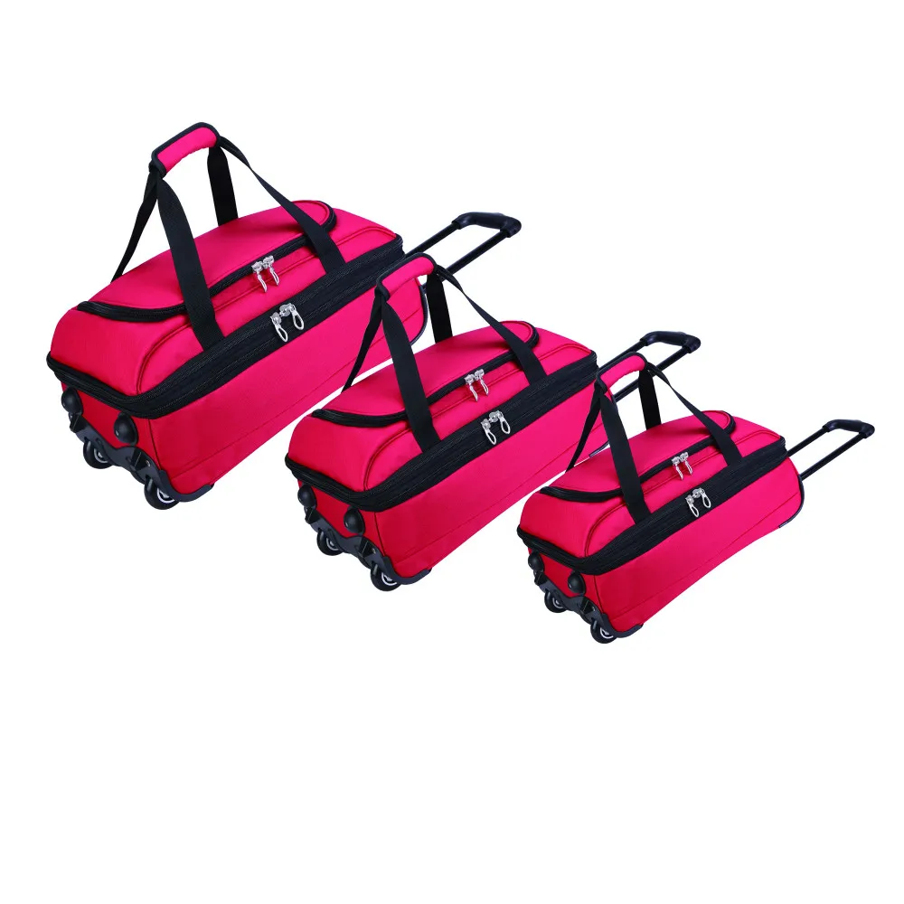 Outdoor Sport Carry Trolley Duffel Weekender Travel Bag,Weekend Over