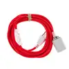 America plug style E26 E27 ceramics lampholder colourful braided cable lamp cord set with 303 /304 switch