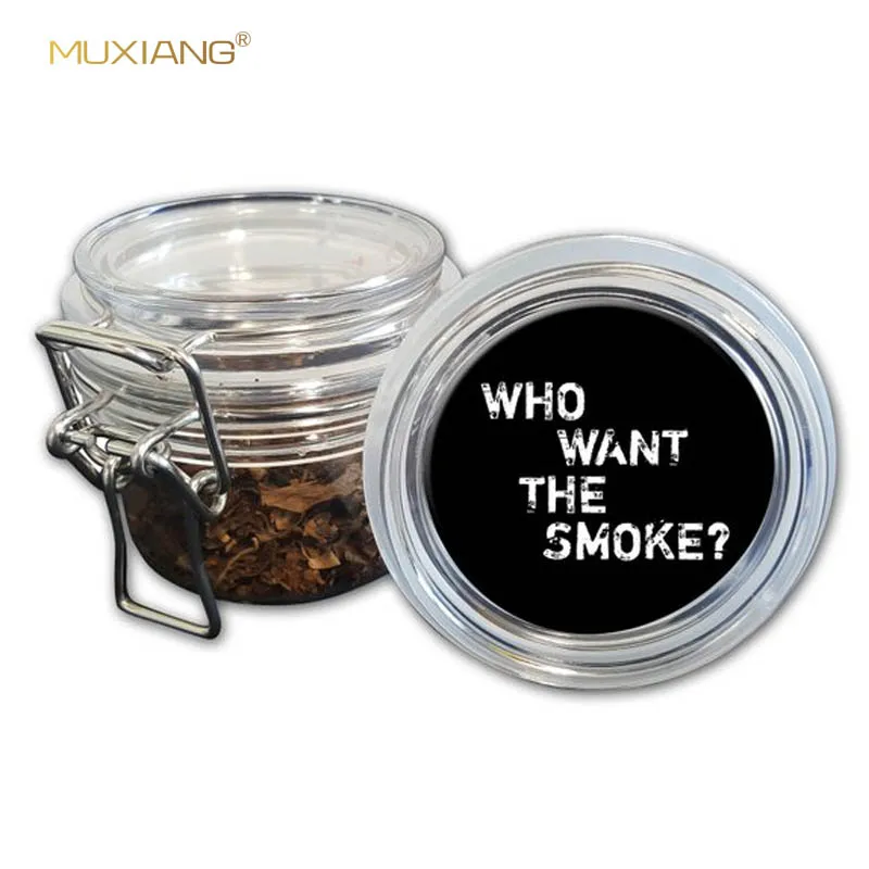 Muxiang Airtight Stash Jar With Silicone Seal Sustainable Storage Weed