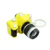 Cute Mini Digital Single Lens Reflex Camera Style LED Flash Light Keychain Bag Wallet Pendant