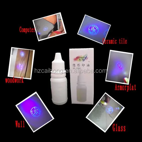 Light Ink For Stamp Pad Infrared Invisible Ink Uv Invisible Fluorescent