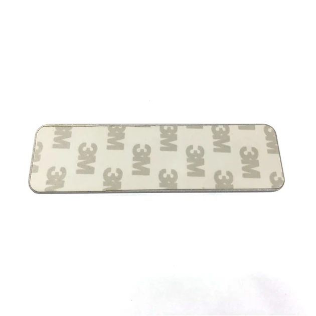 
Logo Debossed Customized aluminium steel Tag Metal Plate 