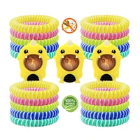 

12 Pack Aroma Mosquito Repellent Bracelet- Pest Control Insect repellent anti mosquito band with mosquito clip