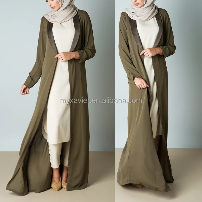 

Hotsale new custom Chic olivia muslim abaya front open abaya, N/a