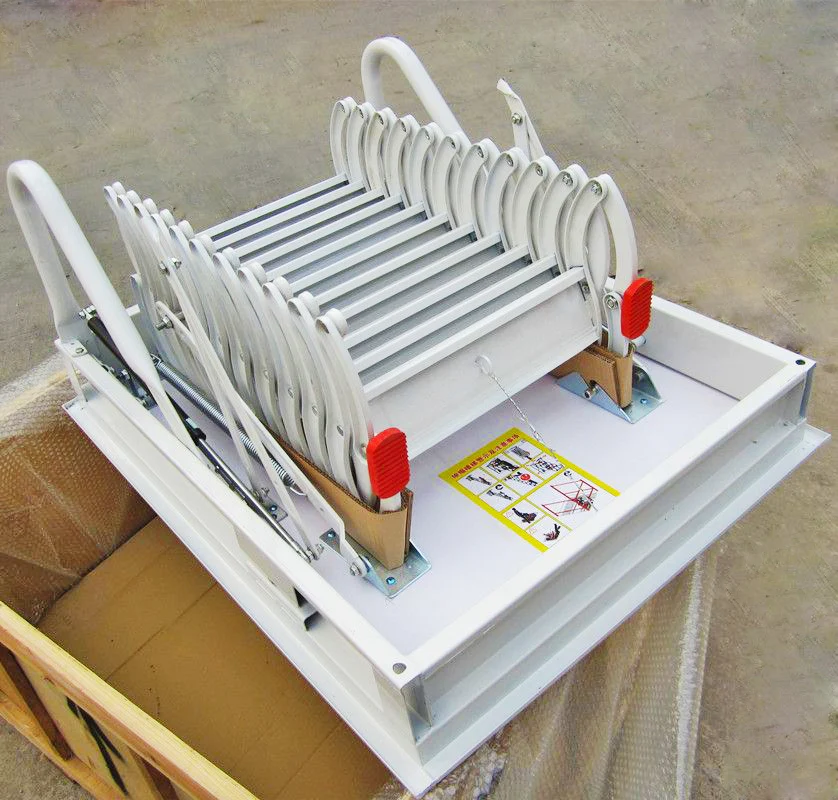 Larger Image Telescopic Loft Ladder/climbing Rope Ladder/escape Rope