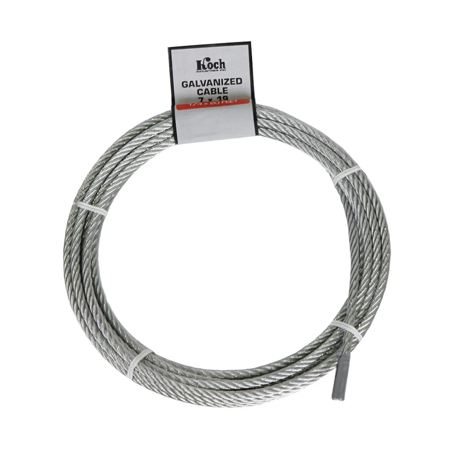 Cable Galv Precut 7x7 1//8 100