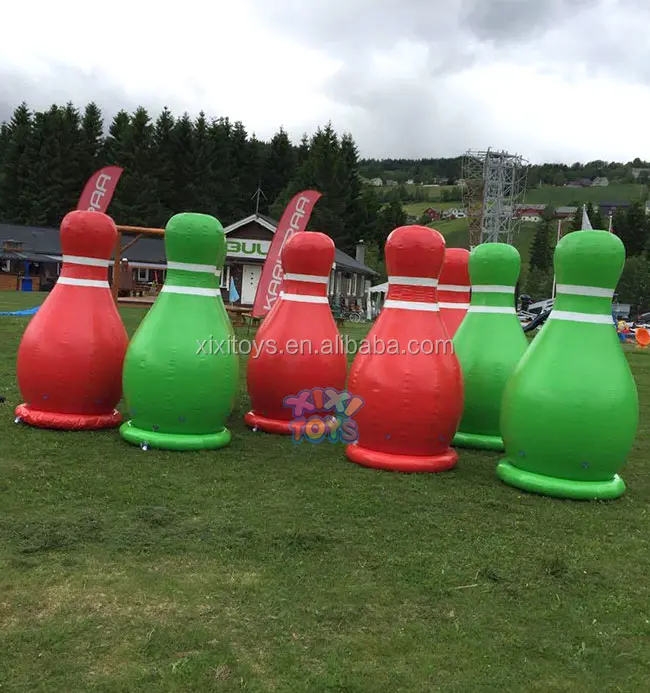 huge inflatable bowling pins