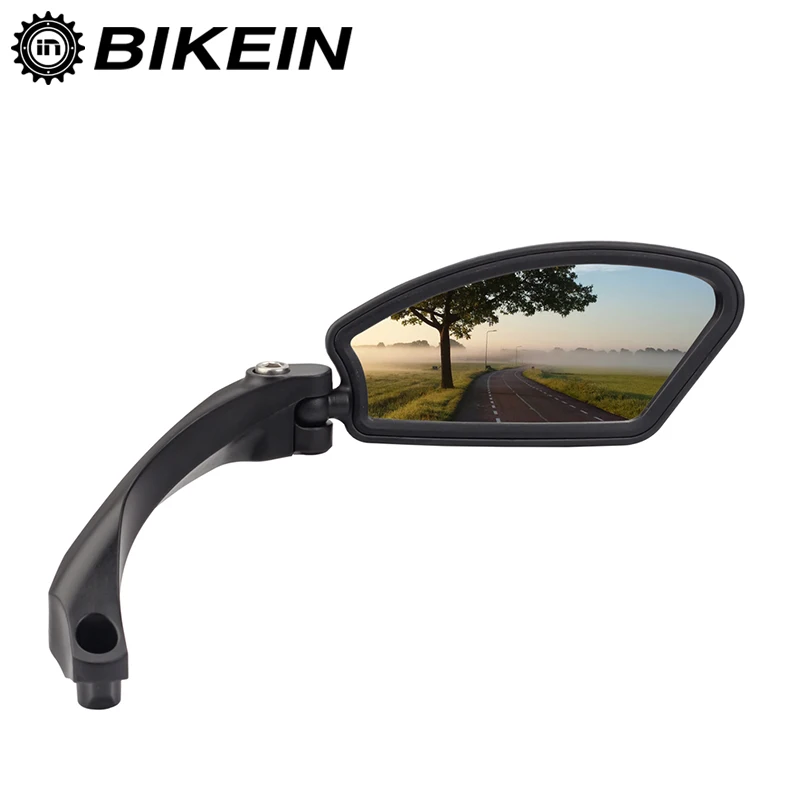 

Cycling Bicycle Mirror Mountain Bike Rear View Mirror MTB Handlebar Back Blind Mirror 360 Rotation Safety Bike Rearview Mirrors, Black
