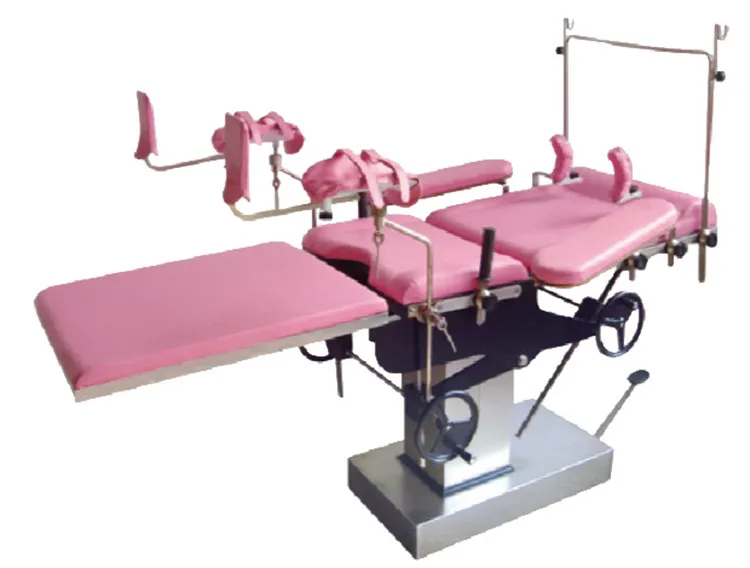 China new design manual hydraulic delivery medical bed GOT-E2 gynecology obstetric table