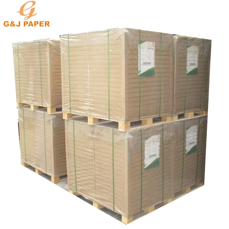 Supply Factory Price 60 gsm White Woodfree Uncoated Offset Printing Bond Paper