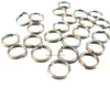 6mm Antiqued Copper Split Ring Key Ring Key Chain Ring