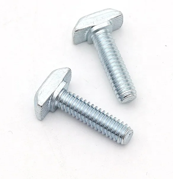 
Custom M6 M8 non standard aluminum hammer head bolt 