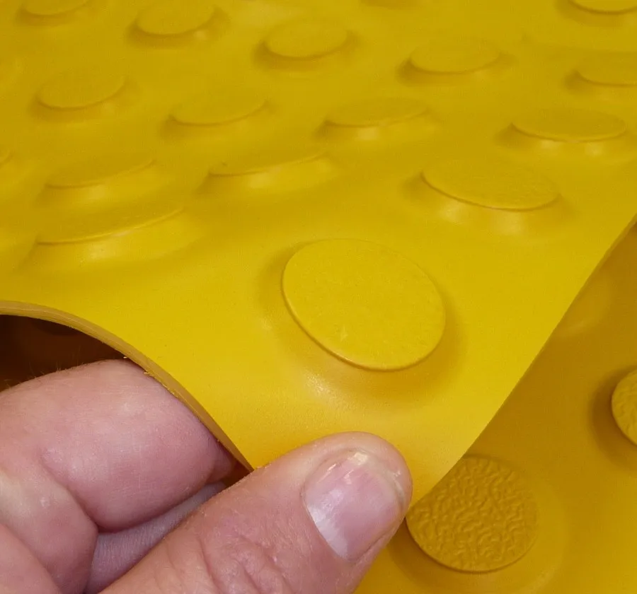 
Outdoor Floor Tactile Tiles Paving/pvc pavement tiles/rubber tactile tile 