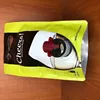 Customized water drink spout bag with clothes shape/stand up packaging plastic bag with spout