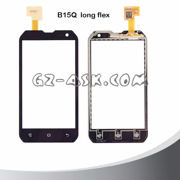 Front Glass Panel Touch Screen Digitizer for Cat B15 B15Q Display