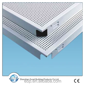 Aluminum False Ceiling Fireproof Ceiling Tiles Aluminum Open