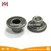 JB0242 Lead free jean button with logo embossed with double pin nail