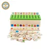 YHHM096 RDT Kindergarten Early Intelligence Educational Teaching Aids Montessori Wooden Toys Knowledge Number Shape Match Toys