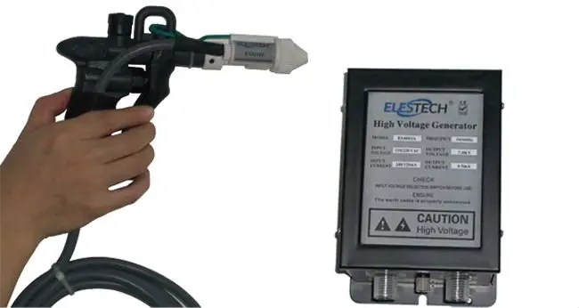 Safety Ionizing Air Gun Plastic or Metal Body Anti-static Blow off Gun
