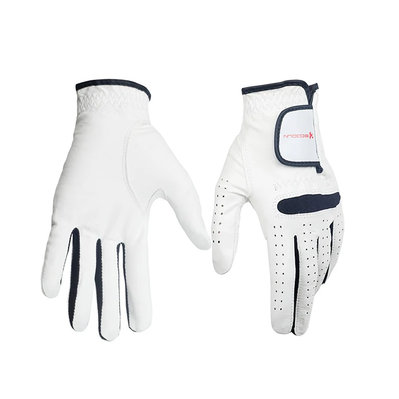 

wholesale custom best selling high quality unique sheep skin professional all weather mens golf gloves leather