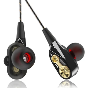 Portable Dual Ear Mobile Phone Headphones