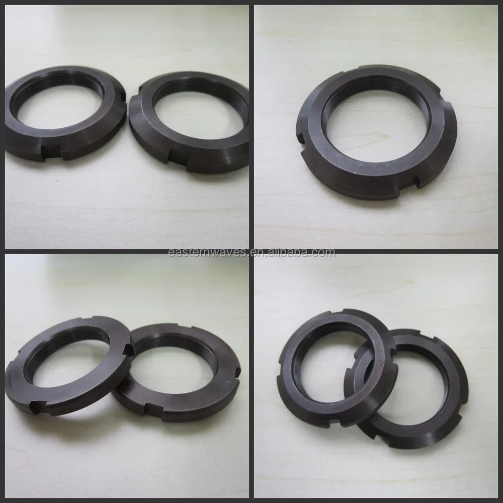 M45 Rolling Bearing Slotted Hex Nut Lock Nuts (din981) Buy Slotted