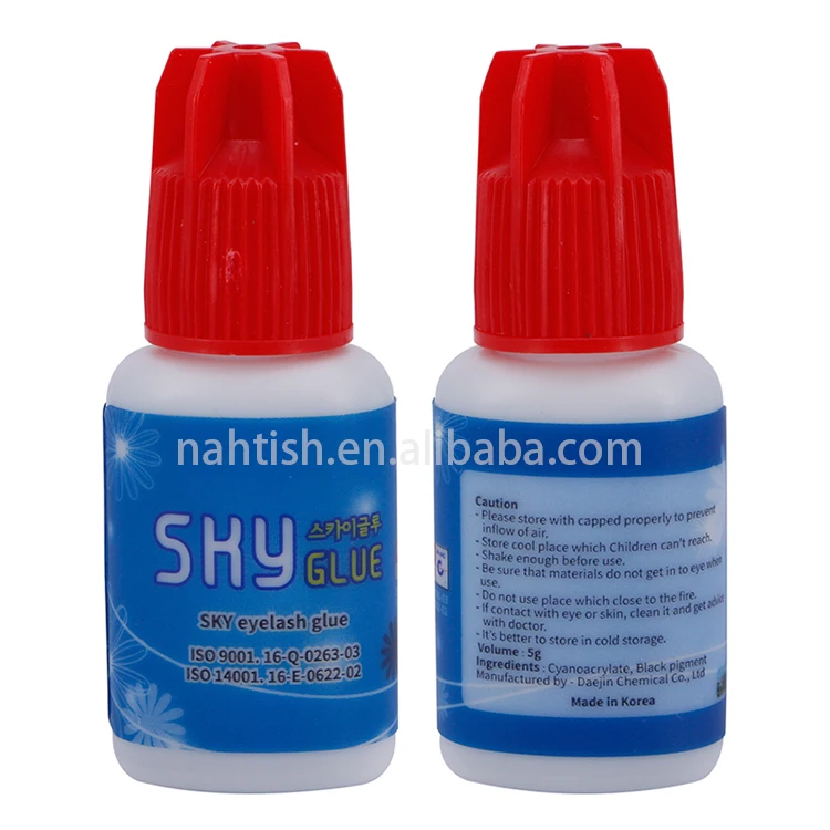 
Korea Sky S  Glue Fast Drying Black Glue 5ml Private Label Eyelash Glue 