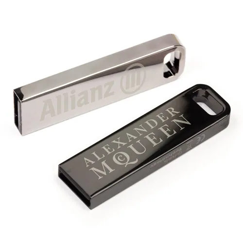 

2018 brand new usb 2.0 and 3.0 promotional gift customized laser engraving logo Metal USB Flash Drive with logo