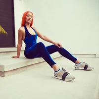 

On sale custom adult gold velvet gym wear yoga womens one piece jumpsuit