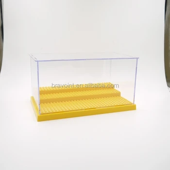 acrylic minifigure display case