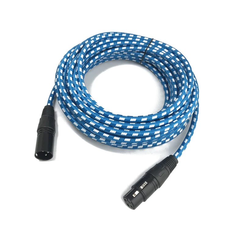 Microphone Cable Male To Female Mic Mike Extend Xlr 3pin Patch Carnon