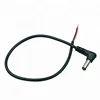 china factory up angle DC cable with 55*25 stereo connector for acoustic